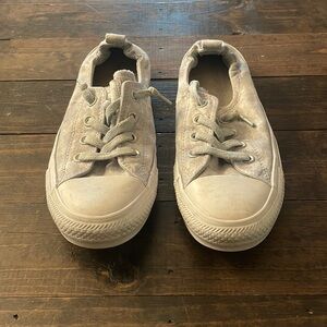 Women’s Converse Grey Slip On Shoes Size 9.5